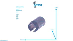 STRAIGHT PIN - 01144447 suitable for Deutz engines