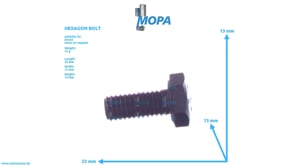 HEXAGON BOLT - 01148230 suitable for Deutz engines