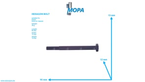 HEXAGON BOLT - 01148312 suitable for Deutz engines