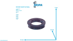 WELLENDICHTRING - 01320395 passend für Deutz Motoren