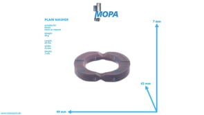PLAIN WASHER - 12159472 suitable for Deutz engines