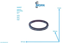 GASKET - 12515512 suitable for MWM & Deutz engines