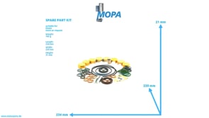 SPARE PART KIT - 01319326 suitable for Deutz engines