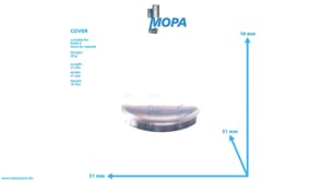COVER - 51916060088 suitable for MAN D engines