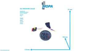 OELDRUCKMESSER - 874908 passend für Volvo/Volvo Penta Motoren
