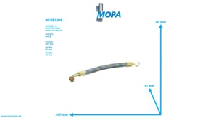 HOSE LINE - 12314753 suitable for MWM & Deutz engines