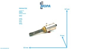 VORWAERMGERAET - 51067007006 passend für MAN D Motoren