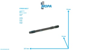 DEHNSCHRAUBE - 5509901019 passend für MTU Motoren