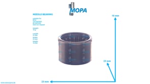 NEEDLE BEARING - 0069819010 suitable for MTU engines