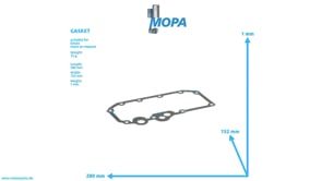 GASKET - 04208115 suitable for Deutz engines