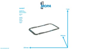 GASKET - 12017587 suitable for MWM & Deutz engines