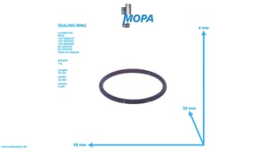 SEALING RING - 0149971948 suitable for MTU engines