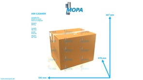 AIR CLEANER - 12303447 suitable for MWM & Deutz engines AIR CLEANER - 12303447 suitable for MWM & Deutz engines