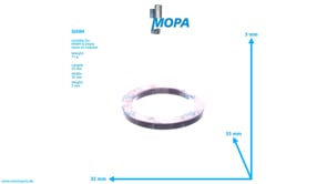SHIM - 04009571 suitable for MWM & Deutz engines