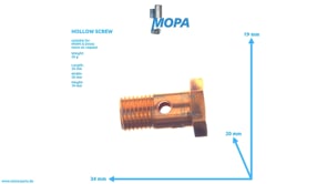 HOHLSCHRAUBE - 04016655 passend für MWM & Deutz Motoren