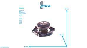 COVER - 06410640 suitable for MTU engines