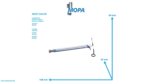 INLET VALVE - 12018407 suitable for MWM & Deutz engines
