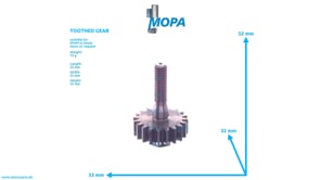 TOOTHED GEAR - 12309086 suitable for MWM & Deutz engines