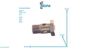 HOHLSCHRAUBE - 50981500063 passend für MAN D-Motoren
