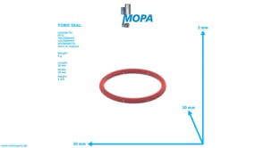 TORIC SEAL - 700429022003 suitable for MTU engines