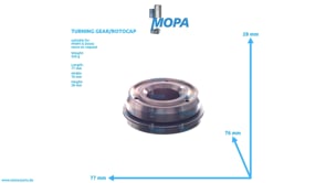 TURNING GEAR/ROTOCAP - 12430075 suitable for MWM & Deutz engines