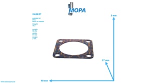 GASKET - 5500981880 suitable for MTU engines