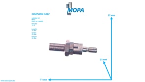 KUPPLUNGSHAELFTE - 0039978172 passend für MTU Motoren