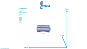 DOWEL PIN - 01105103 suitable for Deutz engines
