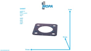 GASKET - 01162446 suitable for Deutz engines