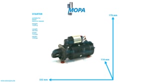 ANLASSER - 01182931 passend für Deutz Motoren