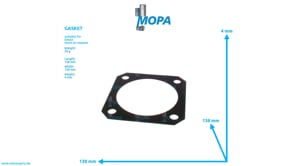 GASKET - 01167566 suitable for Deutz engines