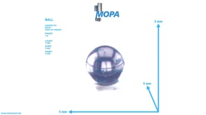 BALL - 01116950 suitable for Deutz engines