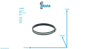CLAMP - 01166470 suitable for Deutz engines