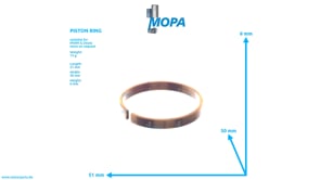 PISTON RING - 03324825 suitable for MWM & Deutz engines