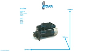 STARTER - 0001340502 suitable for Bosch engines