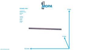 DOWEL PIN - 01105172 suitable for MWM & Deutz engines