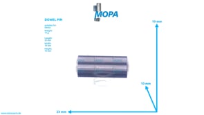 DOWEL PIN - 01105180 suitable for Deutz engines