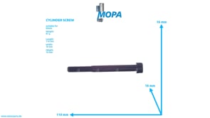 CYLINDER SCREW - 01110713 suitable for Deutz engines