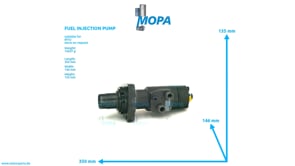 FUEL INJECTION PUMP - 0100748902 suitable for MTU engines
