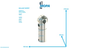 ROLLER TAPPET - 02015735 suitable for MWM & Deutz engines
