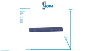 STRAIGHT PIN - 01115430 suitable for Deutz engines