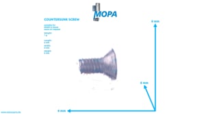 COUNTERSUNK SCREW - 01139893 suitable for MWM & Deutz engines