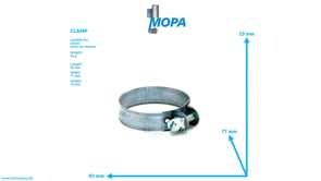 CLAMP - 01176837 suitable for Deutz engines