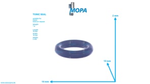 TORIC SEAL - 01165978 suitable for Deutz engines