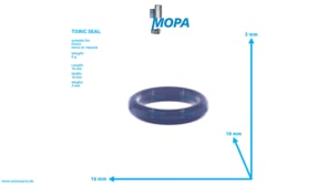 TORIC SEAL - 01165990 suitable for Deutz engines