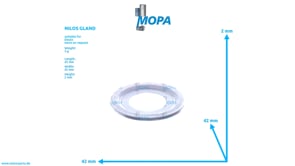 NILOS GLAND - 01167575 suitable for Deutz engines