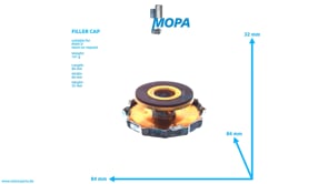 FILLER CAP - 82061100002 suitable for MAN D engines