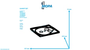GASKET SET - 81129026001 suitable for MAN D engines