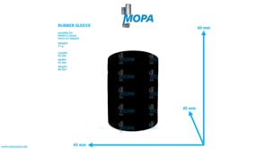 RUBBER SLEEVE - 01165420 suitable for MWM & Deutz engines
