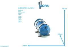 LUBRICATION OIL FILTER - 01168450 suitable for Deutz engines